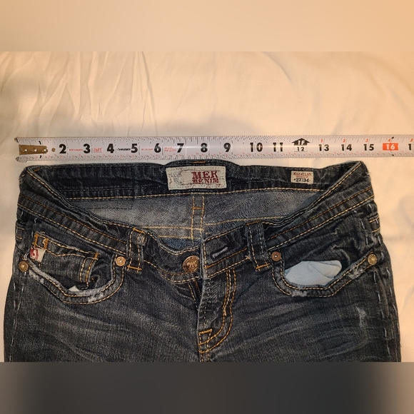 MEK jeans Boot cut size 27 - Picture 5 of 8